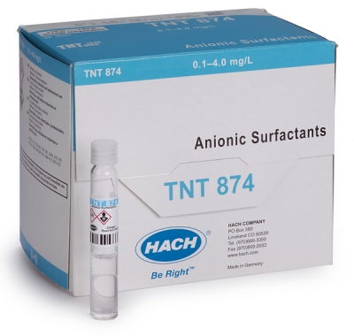Tensioactivos Aninicos Tntplus Vial Test (0.1-4.0 Mg/l), 25 Pruebas