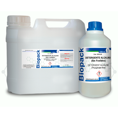 Detergente Alcalino (sin Fosfatos) X 5000 Ml